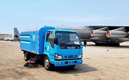 平博扫路车交付安哥拉机场使用