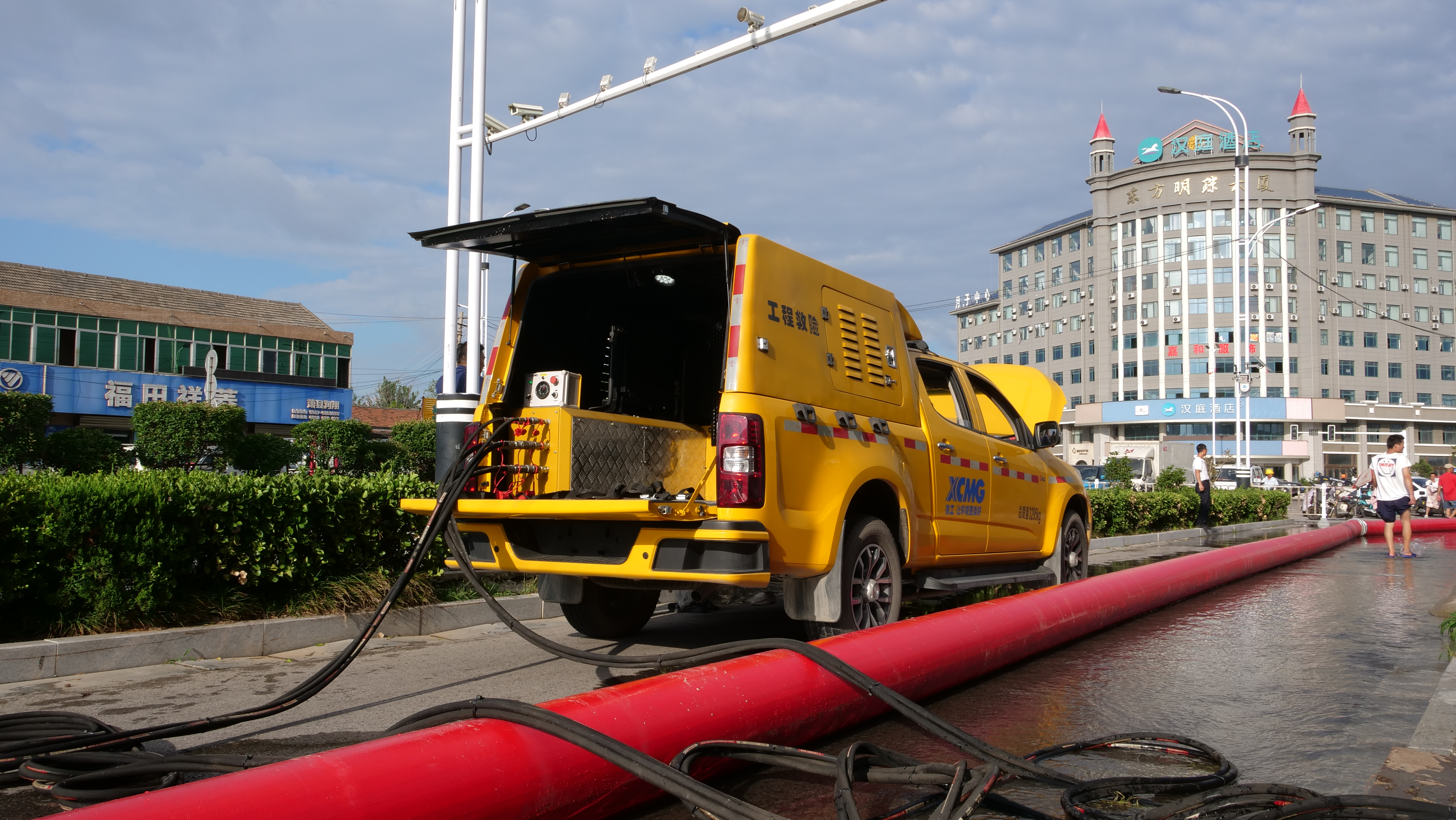 “皖”手偕行！平博排涝救援队紧迫出征！